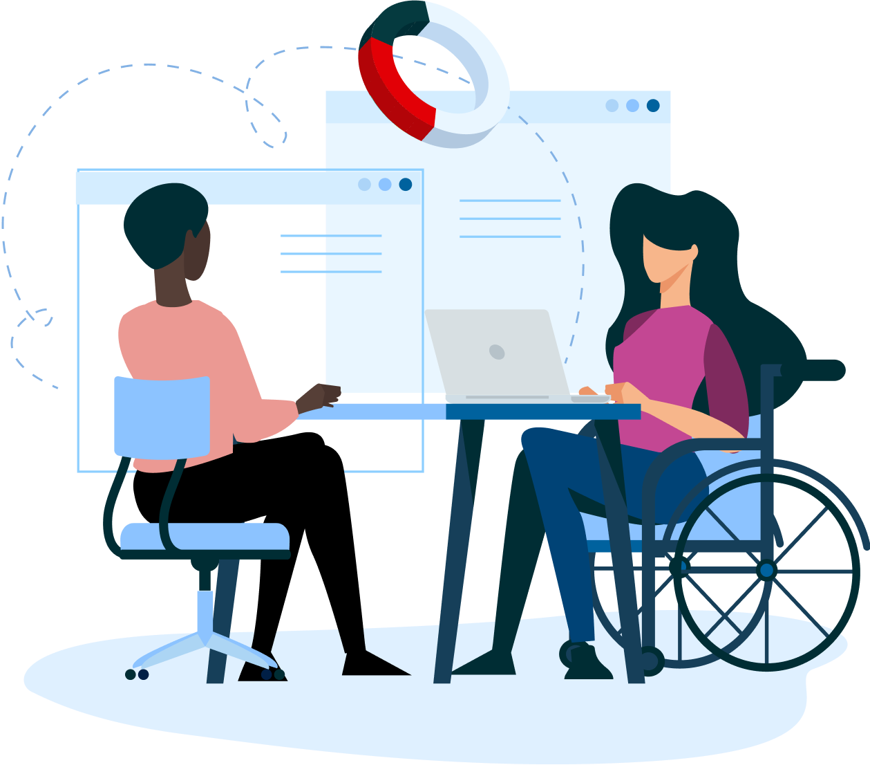 The selection process for Mentee and Mentor